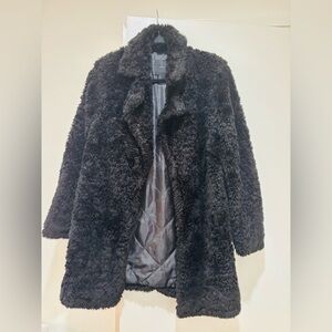 Forever 21 Black Teddy Jacket